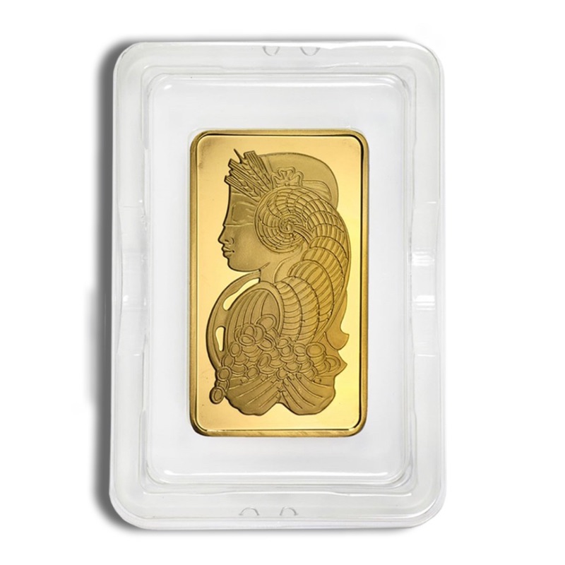 10 oz Gold Bar - PAMP Suisse Lady Fortuna Veriscan® (w/Assay)