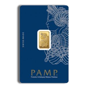 PAMP Fortuna 2.5 Gram .9999 Fine Gold Bar (In Assay)