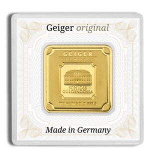 Geiger 10 Gram .9999 Fine Gold Bar (In Assay)