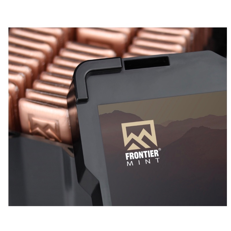 10 oz Copper Bars – Frontier Mint .999 Fine Copper (Lot of 50) - Image 4