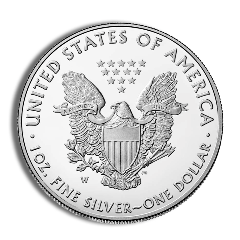 Silver American Eagle – BU – Sealed Monster Box (500 Coins, Year Varies) - Image 3