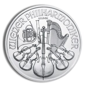 1 oz Austrian Silver Philharmonic (Year Varies)